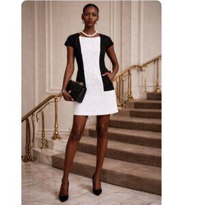 NWT Tibi Size 4 Linen Eyelet Dress